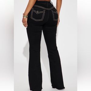 Dallas Mid Rise Stretch Flare Jeans!